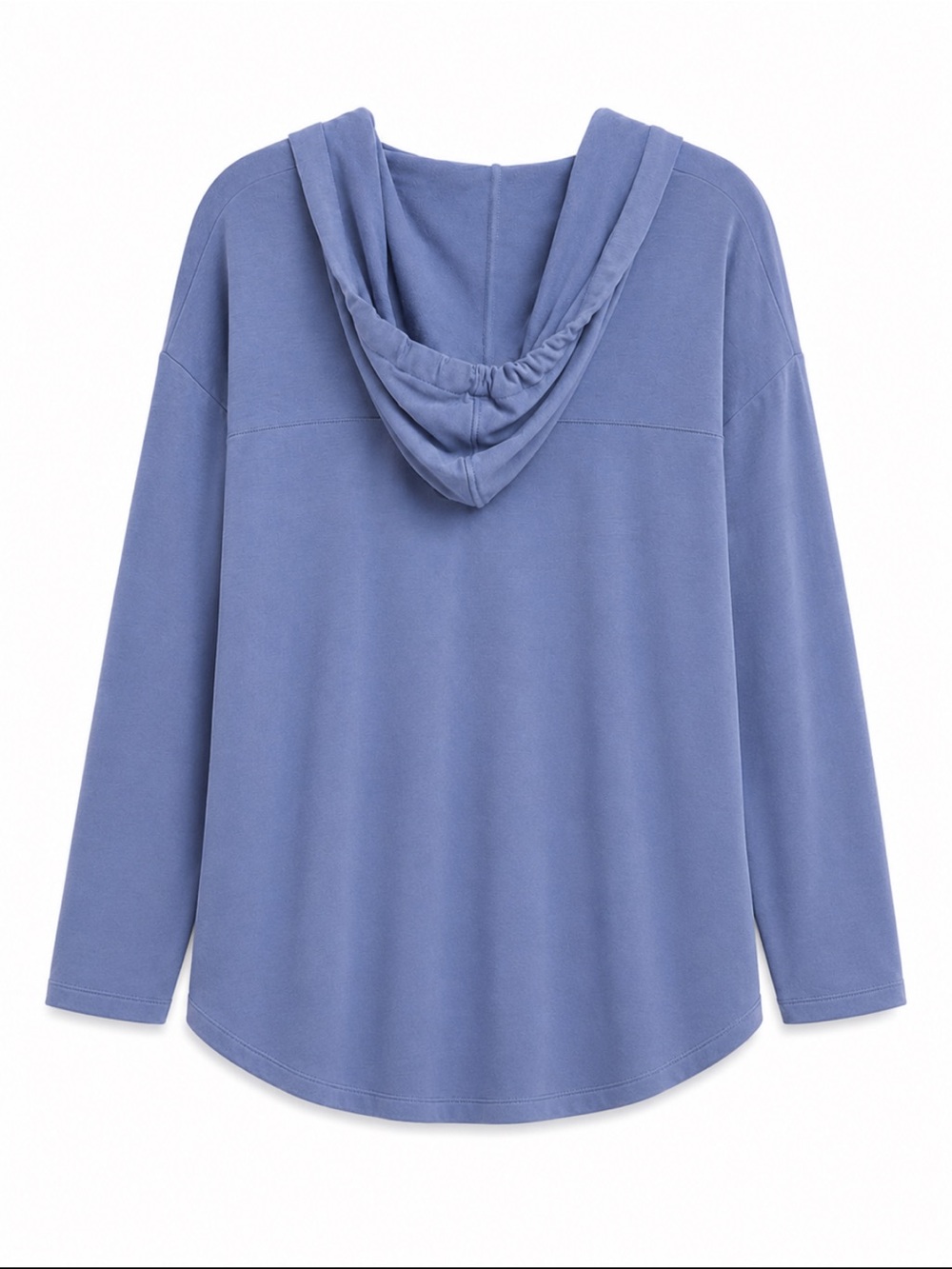 Lou & Grey Signature Soft Hoodie Periwinkle Blue Pullover Large Cozy - Picture 5 of 5
